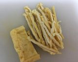 超簡単!ゴーヤと油揚げ炒め作り方2写真