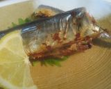 旬のサンマとピリ辛明太子のはさみ焼き作り方4写真
