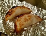 余った餃子の皮ピザねぎべ～作り方6写真