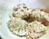低カロリー！むね肉の豆腐入り鶏ハンバーグ作り方6写真