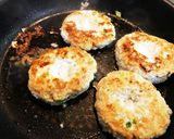 低カロリー！むね肉の豆腐入り鶏ハンバーグ作り方11写真