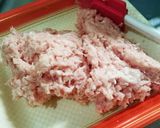 お肉もりもり！茄子入り麻婆春雨★作り方1写真