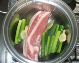 ゆで豚♪豚ロースのかたまり肉で簡単♪タレ作り方2写真