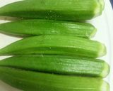 おくら大量消費！おくらの胡麻和え作り方1写真