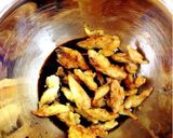 やげん軟骨とミックスナッツの醤油揚げ作り方4写真