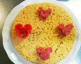 簡単！ミッキーのちらし寿司ケーキ作り方4写真
