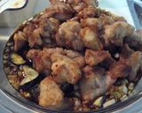 秋茄子で！鶏もも肉と茄子の揚げびたし作り方7写真