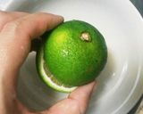 カボスの風味◎上手な(*‾∇‾*)搾り方作り方1写真