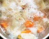 ヘルシー！鶏肉と根菜のさっぱり煮作り方5写真