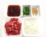 万能ダレ★皆んな大好きな味！牛玉焼き作り方1写真