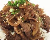 万能ダレ★皆んな大好きな味！牛玉焼き作り方5写真