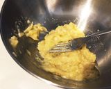 5分でヘルシー豆乳バナナパンケーキ作り方1写真