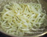 白だしで作る★梅玉あんかけうどん作り方5写真
