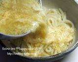 白だしで作る★梅玉あんかけうどん作り方8写真