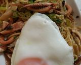 オタフクソースdeいか焼きそば☆玉子のせ作り方4写真