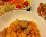 マグロとレンコンの簡単トマトパスタ♪♥作り方7写真