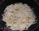 牛肉とじゃがいもの和風炒め作り方2写真
