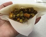 兜のドライカレー春巻き(^^)子供の日☆作り方6写真