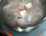 M家の台所***豚肉と大根の煮物作り方2写真