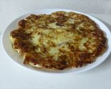 生地に豆腐1丁入り☆ふわふわお好み焼き作り方7写真