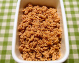 冷めてもしっとり　鶏そぼろの２色丼作り方4写真
