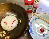 白玉粉とカボチャで♬月見うさぎ団子作り方10写真