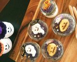 ミルクプリンとかき氷蜜のハロウィンゼリー作り方6写真