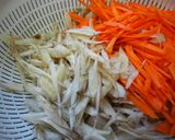 牛肉ときんぴらの炒め煮作り方1写真
