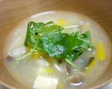 かぼちゃと高野豆腐の酸辣湯作り方5写真