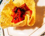 簡単で居酒屋風☆キムチーズせんべい☆作り方3写真