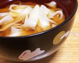きしめん茹でたらかけるだけ☆あごだしつゆ作り方4写真