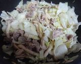 10分♪豚肉ときゃべつ味噌マヨポン酢炒め作り方7写真