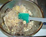 お弁当にも　楽々♪牛肉とエノキの混ぜご飯作り方3写真