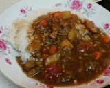 カレー〔無油〕（血管ダイエット食939）作り方3写真