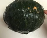ハロウィン♪アボカド&マカロ二南瓜カップ作り方1写真