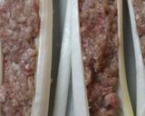 長ネギプレート肉詰め作り方4写真
