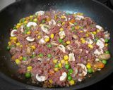 コンビーフのオムライス♪トリュフソース作り方4写真