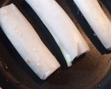 長ネギプレート肉詰め作り方5写真