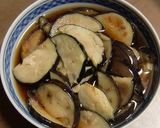 米ナスの、ゆずかわ入りあげびたし作り方6写真