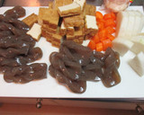 ストック版「厚揚げとコンニャクの煮物」作り方1写真