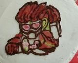 エグゼイドの誕生日ケーキ作り方8写真
