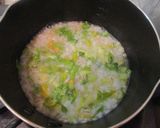 麦入りで♪大根菜のリゾット作り方3写真
