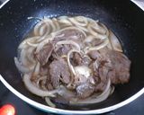 ねぎ玉牛丼作り方3写真