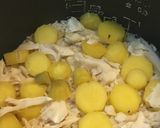 白舞茸と薩摩芋の炊き込みご飯作り方4写真