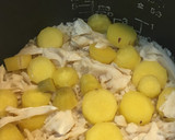 白舞茸と薩摩芋の炊き込みご飯作り方4写真