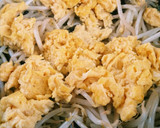 卵ともやしとキクラゲの炒め物作り方6写真