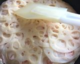 ♡蓮根&魚ニソのピザ風ガレット♡作り方6写真