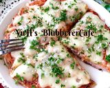 ♡蓮根&魚ニソのピザ風ガレット♡作り方10写真