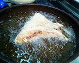 あごだしつゆで仕上げるブリカマの竜田揚げ作り方4写真