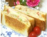 焼きマヨ香る~林檎とツナのトースト♪作り方8写真